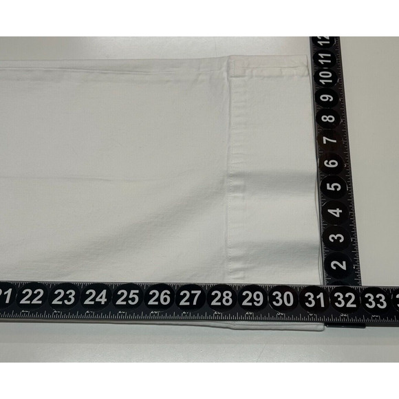 J Crew Jeans Womens 24 White Actual 24X31 Hi Rise Stretch Wide Leg Trousers NWT - Picture 4 of 9